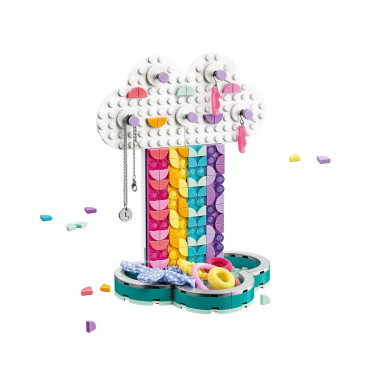 LEGO 41905 DOTS Tęczowy stojak na biżuterię – zdjęcie