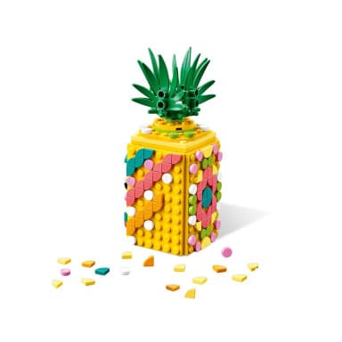 LEGO 41906 DOTS Pojemnik na długopisy w kształcie ananasa – zdjęcie