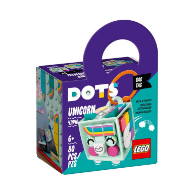 LEGO 41940 DOTS Zawieszka z jednorożcem – zdjęcie