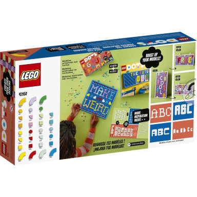 LEGO 41950 DOTS Rozmaitości DOTS — literki – zdjęcie