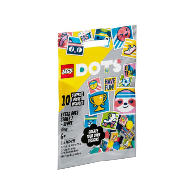 LEGO 41958 DOTS Dodatki DOTS — seria 7: SPORT – zdjęcie