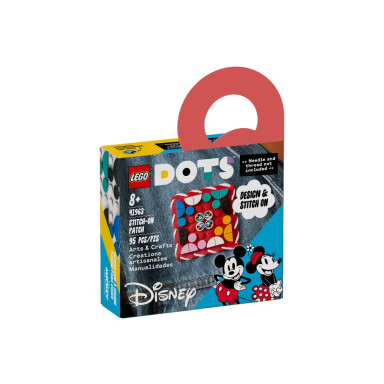 LEGO 41963 DOTS Myszka Miki i Myszka Minnie — naszywka – zdjęcie