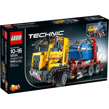 LEGO 42024 Technic Ciężarówka do przewozu kontenerów – zdjęcie