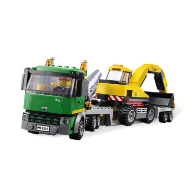 LEGO 4203 City Koparka z transporterem – zdjęcie