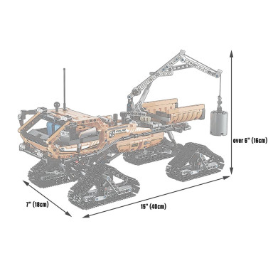 LEGO 42038 Technic Łazik arktyczny – zdjęcie