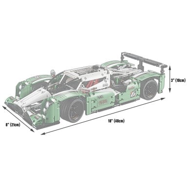 LEGO 42039 Technic Superszybka wyścigówka – zdjęcie