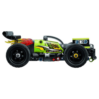 LEGO 42072 Technic Żółta wyścigówka – zdjęcie