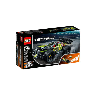 LEGO 42072 Technic Żółta wyścigówka – zdjęcie