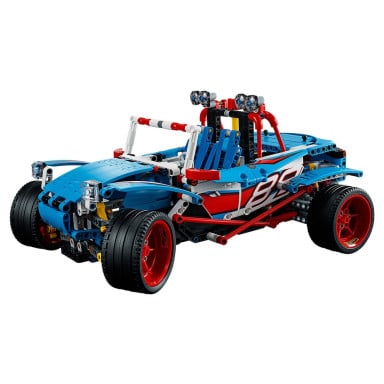 LEGO 42077 Technic Niebieska wyścigówka – zdjęcie
