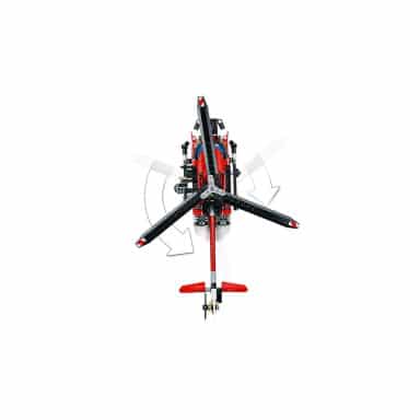 LEGO 42092 Technic Helikopter ratunkowy – zdjęcie