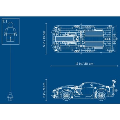 LEGO 42093 Technic Chevrolet Corvette ZR1 – zdjęcie