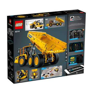 LEGO 42114 Technic Wozidło przegubowe Volvo 6×6 – zdjęcie