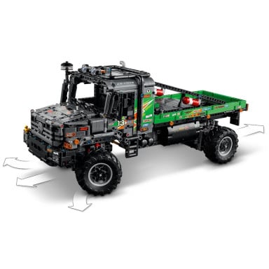 LEGO 42129 Technic Ciężarówka Mercedes-Benz Zetros z napędem na 4 koła – zdjęcie
