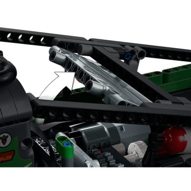LEGO 42129 Technic Ciężarówka Mercedes-Benz Zetros z napędem na 4 koła – zdjęcie
