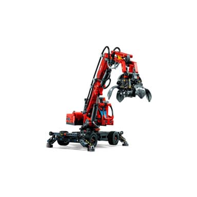 LEGO 42144 Technic Dźwig z chwytakiem – zdjęcie
