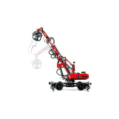 LEGO 42144 Technic Dźwig z chwytakiem – zdjęcie
