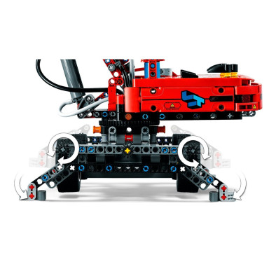 LEGO 42144 Technic Dźwig z chwytakiem – zdjęcie