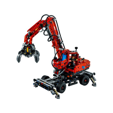 LEGO 42144 Technic Dźwig z chwytakiem – zdjęcie
