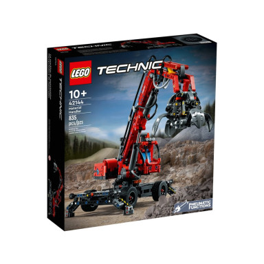LEGO 42144 Technic Dźwig z chwytakiem – zdjęcie