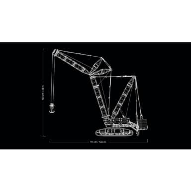 LEGO 42146 Technic Żuraw gąsienicowy Liebherr LR 13000 – zdjęcie