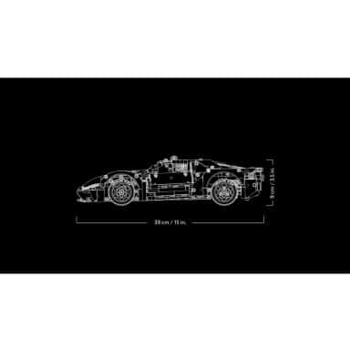 LEGO 42154 Technic Ford GT, wersja z 2022 roku – zdjęcie
