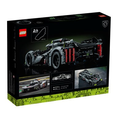 LEGO 42156 Technic PEUGEOT 9X8 24H Le Mans Hybrid Hypercar – zdjęcie