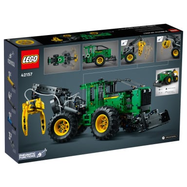 LEGO 42157 Technic Ciągnik zrywkowy John Deere 948L-II – zdjęcie