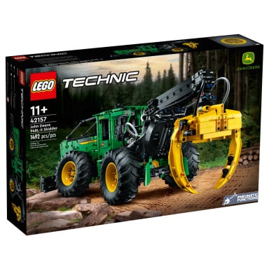 LEGO 42157 Technic Ciągnik zrywkowy John Deere 948L-II – zdjęcie