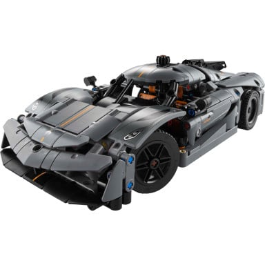 LEGO 42173 Technic Szary hipersamochód Koenigsegg Jesko Absolut – zdjęcie
