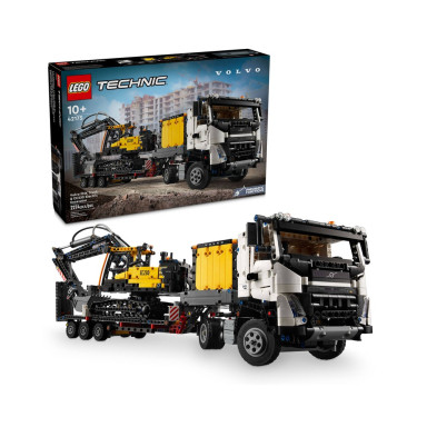 LEGO 42175 Technic Ciężarówka Volvo FMX i koparka EC230 Electric – zdjęcie