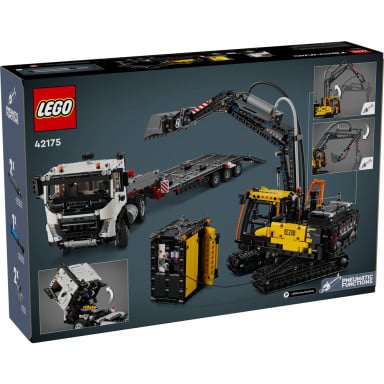 LEGO 42175 Technic Ciężarówka Volvo FMX i koparka EC230 Electric – zdjęcie