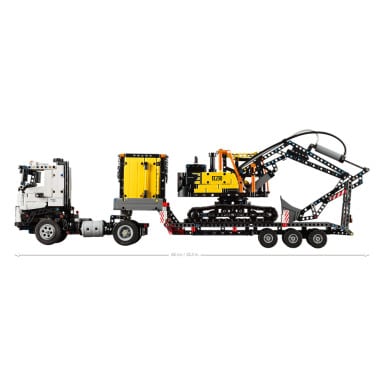 LEGO 42175 Technic Ciężarówka Volvo FMX i koparka EC230 Electric – zdjęcie