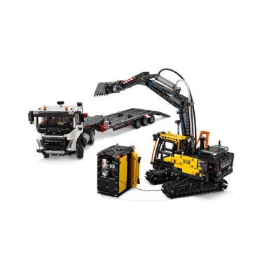 LEGO 42175 Technic Ciężarówka Volvo FMX i koparka EC230 Electric – zdjęcie