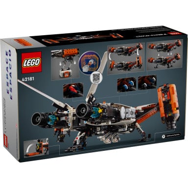 LEGO 42181 Technic Transportowy statek kosmiczny VTOL LT81 – zdjęcie