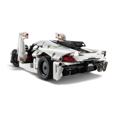 LEGO 42184 Technic Biały hipersamochód Koenigsegg Jesko Absolut – zdjęcie