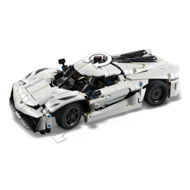 LEGO 42184 Technic Biały hipersamochód Koenigsegg Jesko Absolut – zdjęcie