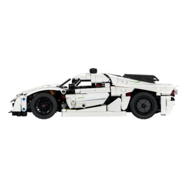 LEGO 42184 Technic Biały hipersamochód Koenigsegg Jesko Absolut – zdjęcie