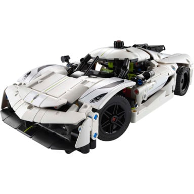 LEGO 42184 Technic Biały hipersamochód Koenigsegg Jesko Absolut – zdjęcie
