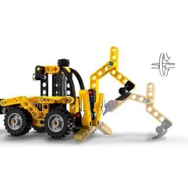 LEGO 42197 Technic Koparko-ładowarka – zdjęcie
