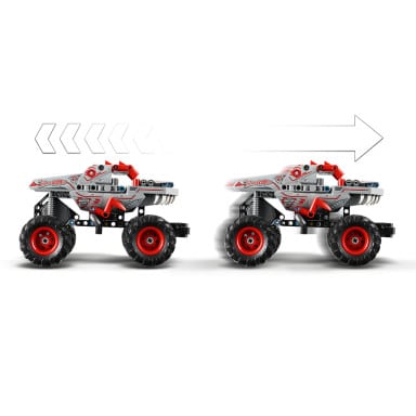 LEGO 42200 Technic Monster Jam ThunderROARus z napędem typu pull-back – zdjęcie