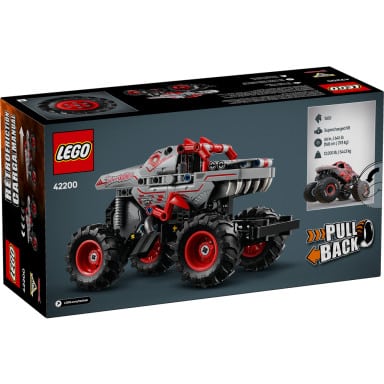 LEGO 42200 Technic Monster Jam ThunderROARus z napędem typu pull-back – zdjęcie