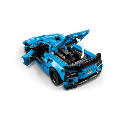 LEGO 42217 Technic Niebieski Chevrolet Corvette Stingray – zdjęcie