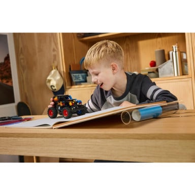 LEGO 42219 Technic Monster Jam Grave Digger Ogień i lód – zdjęcie