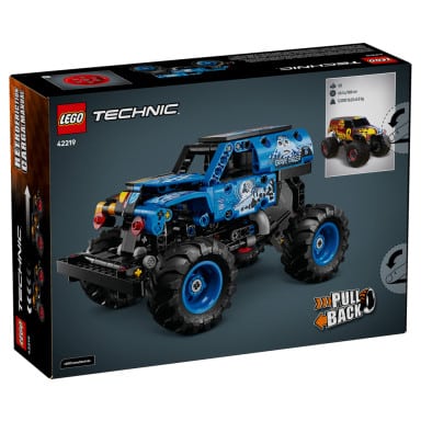 LEGO 42219 Technic Monster Jam Grave Digger Ogień i lód – zdjęcie