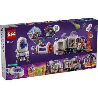 LEGO 42605 Friends Stacja kosmiczna i rakieta – zdjęcie