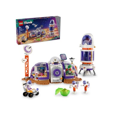 LEGO 42605 Friends Stacja kosmiczna i rakieta – zdjęcie
