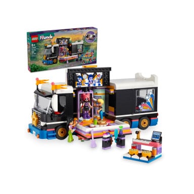 LEGO 42619 Friends Autobus koncertowy gwiazdy popu – zdjęcie