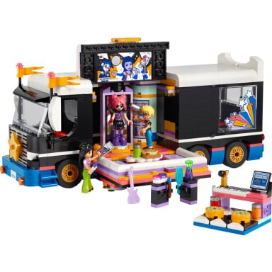 LEGO 42619 Friends Autobus koncertowy gwiazdy popu – zdjęcie