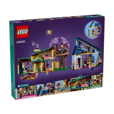 LEGO 42620 Friends Dom rodzinny Olly’ego i Paisley – zdjęcie