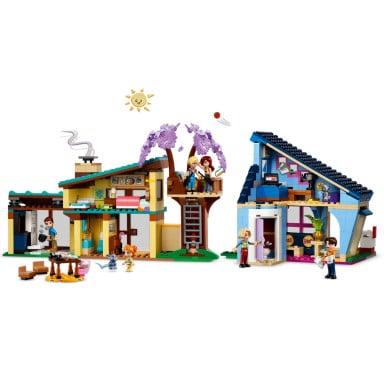 LEGO 42620 Friends Dom rodzinny Olly’ego i Paisley – zdjęcie